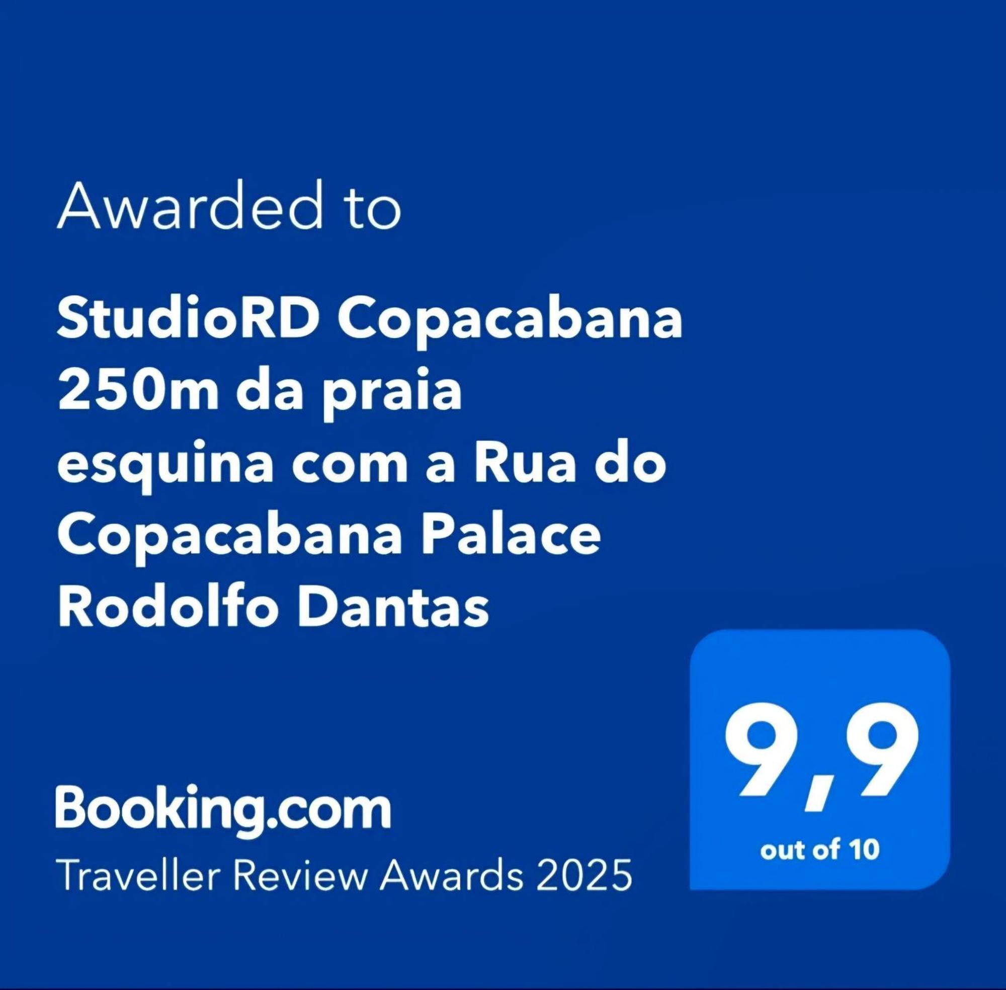 Studiord Copacabana 250m Da Esquina Com A Rua Do Copacabana Palace Rodolfo Dantas Río de Janeiro